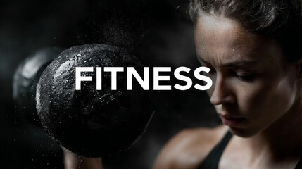 A dedicated athlete engages in strength training as sweat drips, showcasing determination and focus. The atmosphere is charged with energy, inspiring fitness enthusiasts to push their limits