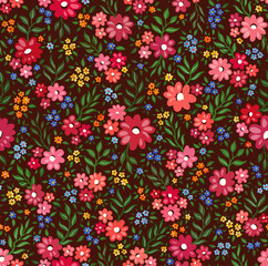 Flower Collection - Floral Scatter - Forest Dusk