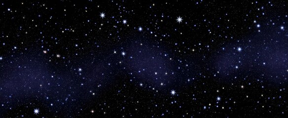 Fototapeta premium starry night sky adorned with dazzling stars igniting dreams of the unknown