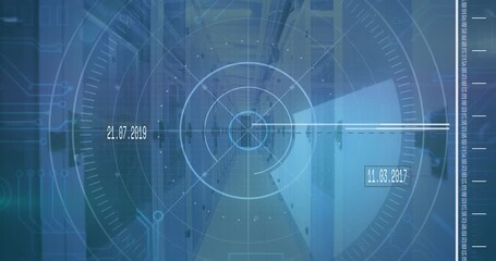 Animation of scope scanning and data processing over computer servers - Powered by Adobe