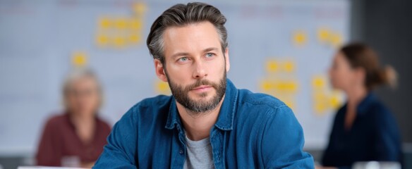 event planner eagerly aligning schedules and uniting team members with shared excitement