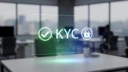 Know Your Customer KYC verification process in modern office