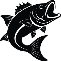 Jumping Fish Silhouette