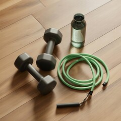 Home Fitness Equipment for New Year Health Resolution