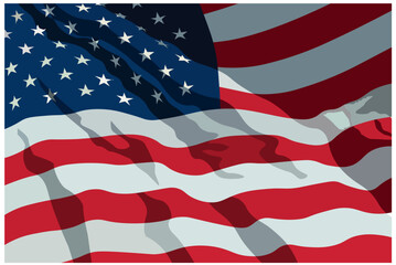 Fototapeta premium US_Flag