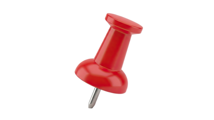 Red Push Pin