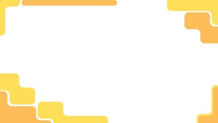 Simple yellow abstract background for any business or social media