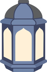 Vector Ramadan Lantern Illustration &ndash; Traditional Islamic Fanous for Ramadan Kareem and Eid Decor