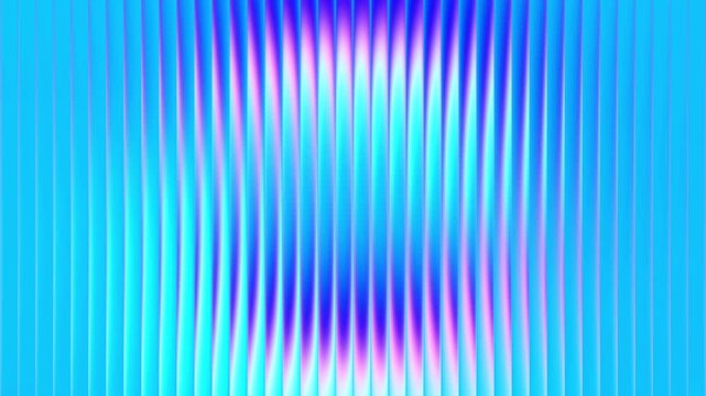 Glowing circle rotating through fractal glass forming circular light halo. Blue cyan light rotates and refracts creating calm futuristic atmosphere and ambient visual experiences. Seamless loop. 4K