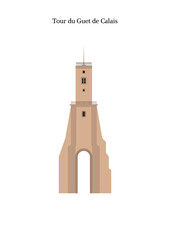 Tour du Guet de Calais, France