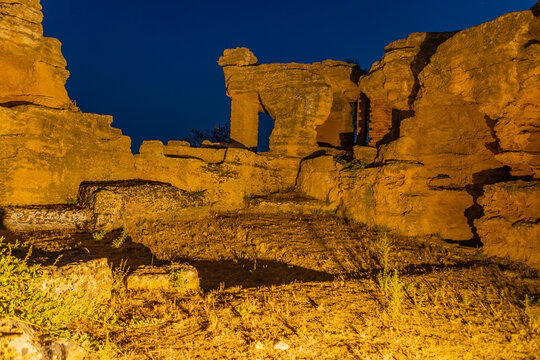 Valley of temples in Agrigento