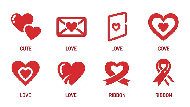 ハートリボン」の写真素材 | 1,314,410件の無料イラスト画像 | Adobe Stock