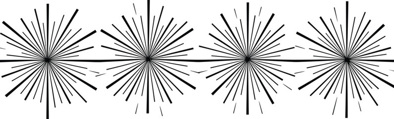 Obraz premium abstract, burst, rays, lines, radial, starburst, sunburst, energy, dynamic, graphic, design, pattern, vector, moder