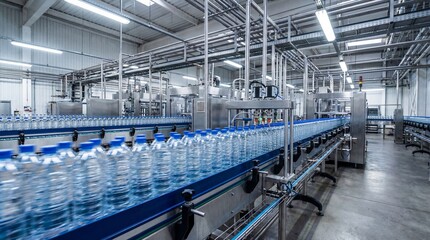 Automated Bottling Plant Conveyor System