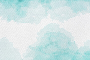 Soft turquoise watercolor texture with airy transparent washes. Perfect for beach themes branding web design prints and digital artwork.