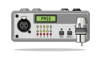 Fototapeta premium Classical music violin bow isolated on white background illustration