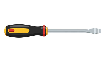 Silver dog grooming comb with handle isolated on white background