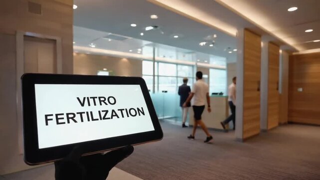 In vitro fertilization clinic. IVF.