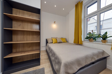 Sypialnia z dużym łóżkiem  © arteffect.pl