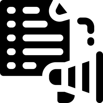 file glyph icon. Strong and solid vector icon for websites, mobile interfaces, presentations, and visual branding. High quality and easy to edit.