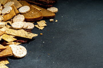 Non-gluten different bread set