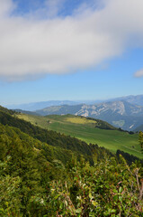 Obraz premium Road on Monte Baldo