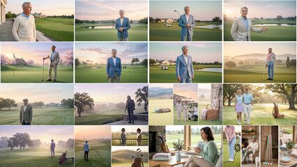 Golf brands adopt pastel themes for modern branding with president, solar, pastel, golf, marketing, holly, sick