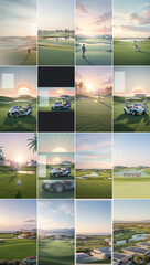 Golf brands adopt pastel themes for modern branding with president, pastel, golf, solar, sick, marketing, holly