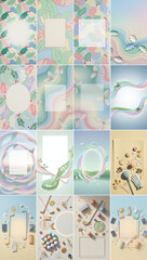 Golf brands adopt pastel themes for modern branding with golf, solar, president, marketing, pastel, sick, holly