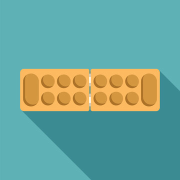 Mancala board game featuring empty pits and a long shadow