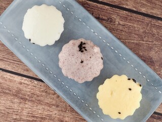 한국의 전통음식 기장떡
