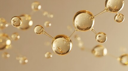 Molecular structure. Science background. Abstract background. Biotechnology concept. molecules and atoms. Science and medical background