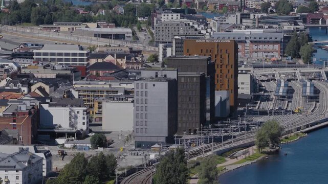 The Norwegian city of Drammen