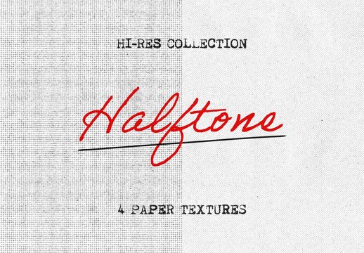 Halftone Paper Overlays