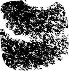 Charcoal Hand Drawn Oval