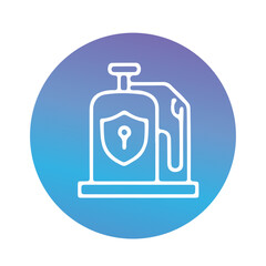 gas container,Butane, Gas bottle, Energy icon vector design 