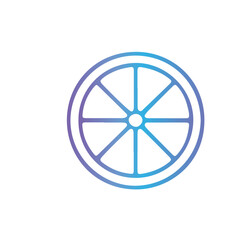 Obraz premium lemon, Citrus, Fruit, Fresh icon vector design 