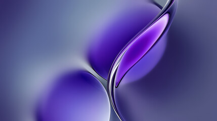 Abstract Glass Shapes Creating a Colorful Background Scene