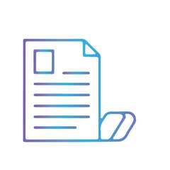  writing tools, and school desk accessorie vector design 