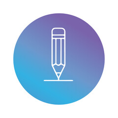  writing tools, and school desk accessorie vector design 