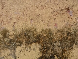 Weathered peeling paint on concrete wall texture. ideal for vintage backgrounds, urban design projects, or 3D texturing overlays	