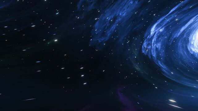 Travel through wormhole Looping