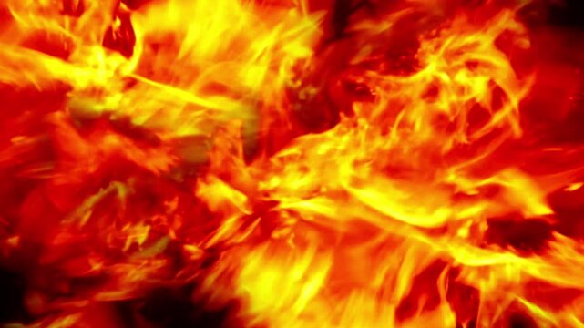 Dark smoke Cinematic Fire Transition for mystery thriller video