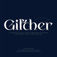 Fototapeta premium Stylish Gift Box with Ribbon Illustration for E-commerce Holiday Sale and Present Branding