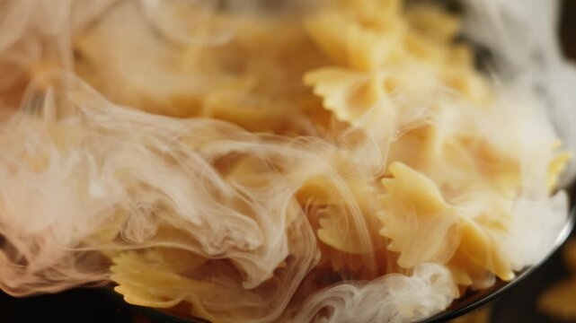 How to prepare farfalle pasta in a simple homemade style