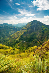 Ella Rock view in Sri Lanka