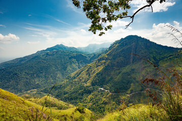 Ella Rock view in Sri Lanka