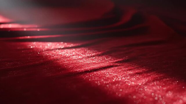 Abstract red textured surface with light reflections
