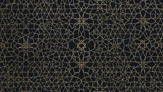 A black background with a cracked gold pattern