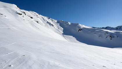 winter mountain landscape